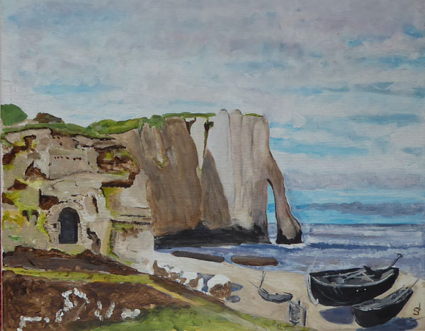 courbet-Etretat